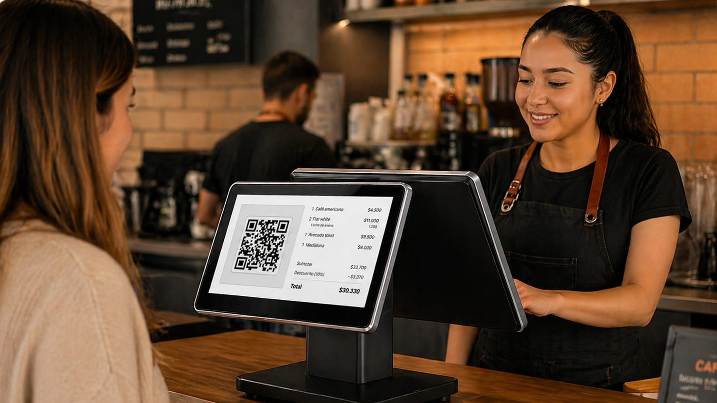 Doble pantalla en restaurantes: cómo mejorar la experiencia en caja